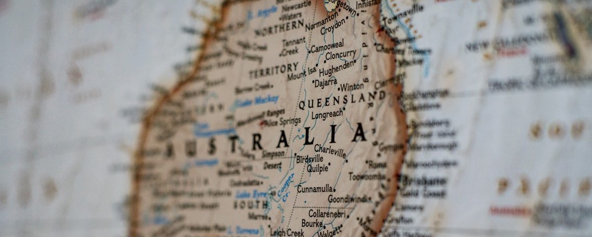 Australian map - The Language Academy - Gold Coast -